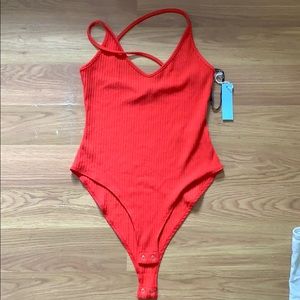 red bodysuit!